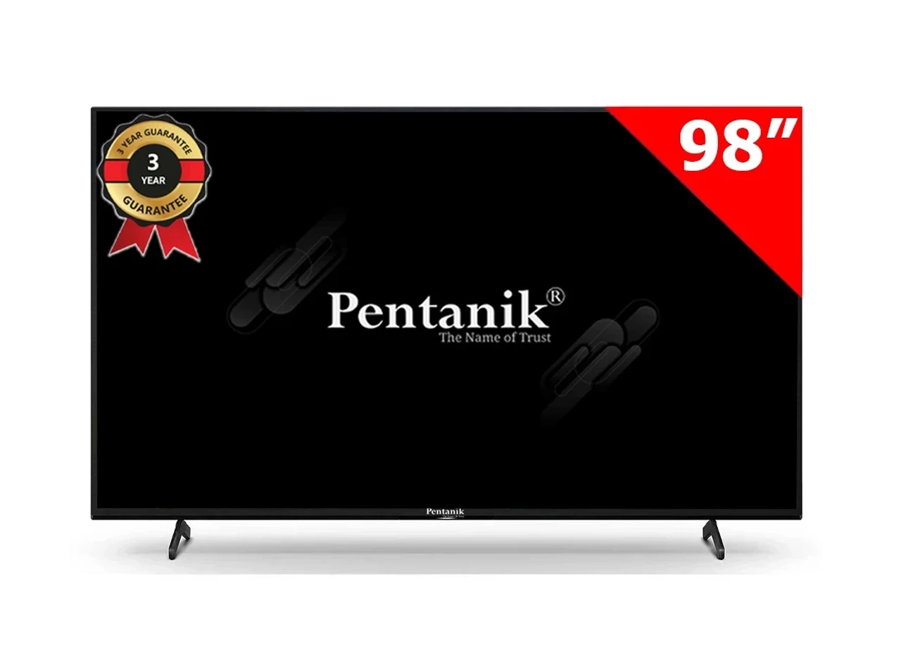 Pentanik 85 Inch 4K Android Frameless Voice Control TV view 5
